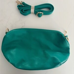 Teal Crossbody Bag